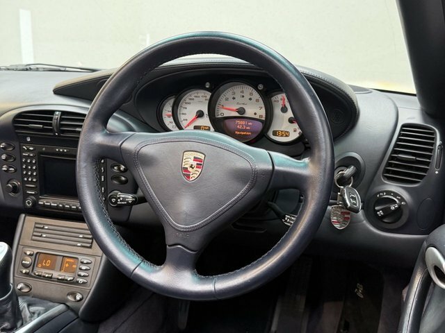Porsche 911 3.6 996 Turbo Cabriolet Awd 309 Blue #6