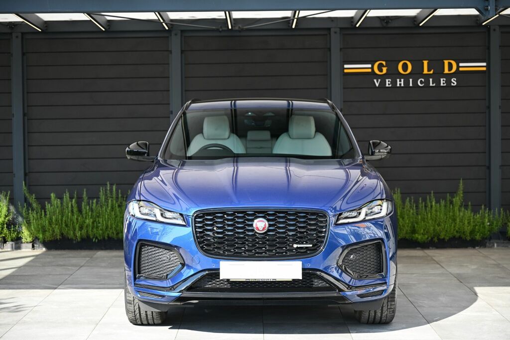 Jaguar F-Pace 2.0 D200 Mhev R-dynamic Black Suv Blue #3