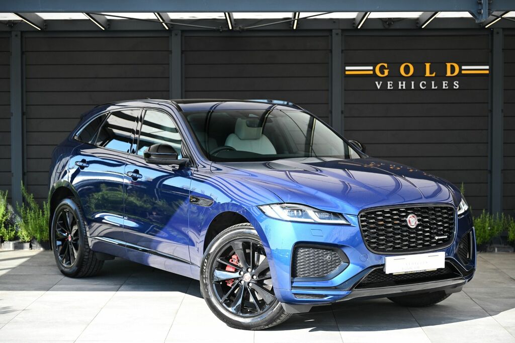 Jaguar F-Pace 2.0 D200 Mhev R-dynamic Black Suv Blue