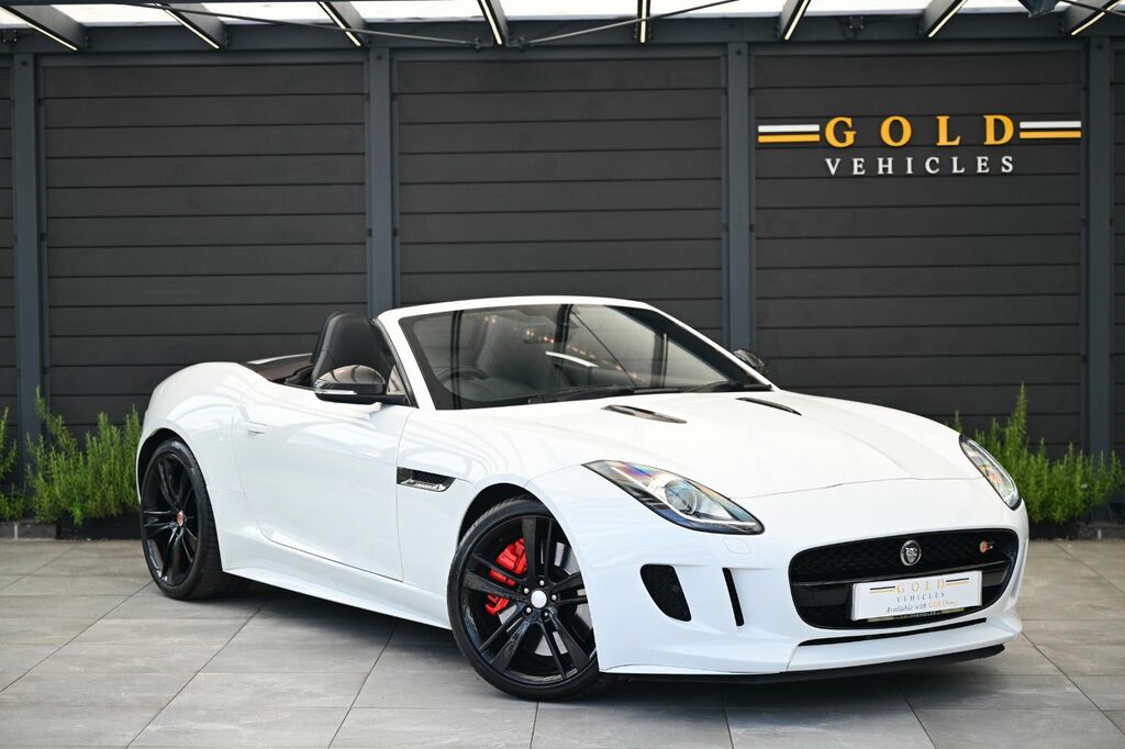 Jaguar F-Type 5.0 V8 S Convertible Euro 5 S S White