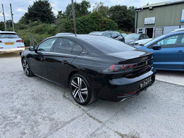 Peugeot 508 1.5 Bluehdi Gt Line Fastback Eur Black #3