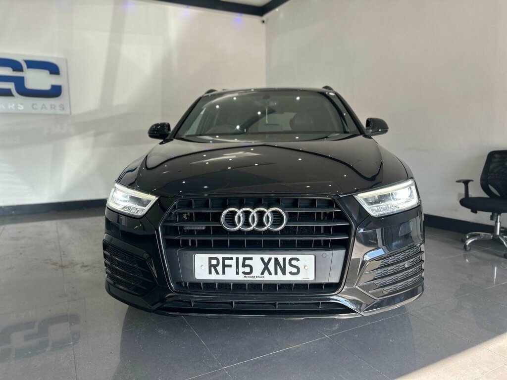 Audi Q3 2.0 Tdi S Line Plus S Tronic Quattro Euro 6 Ss Black #3
