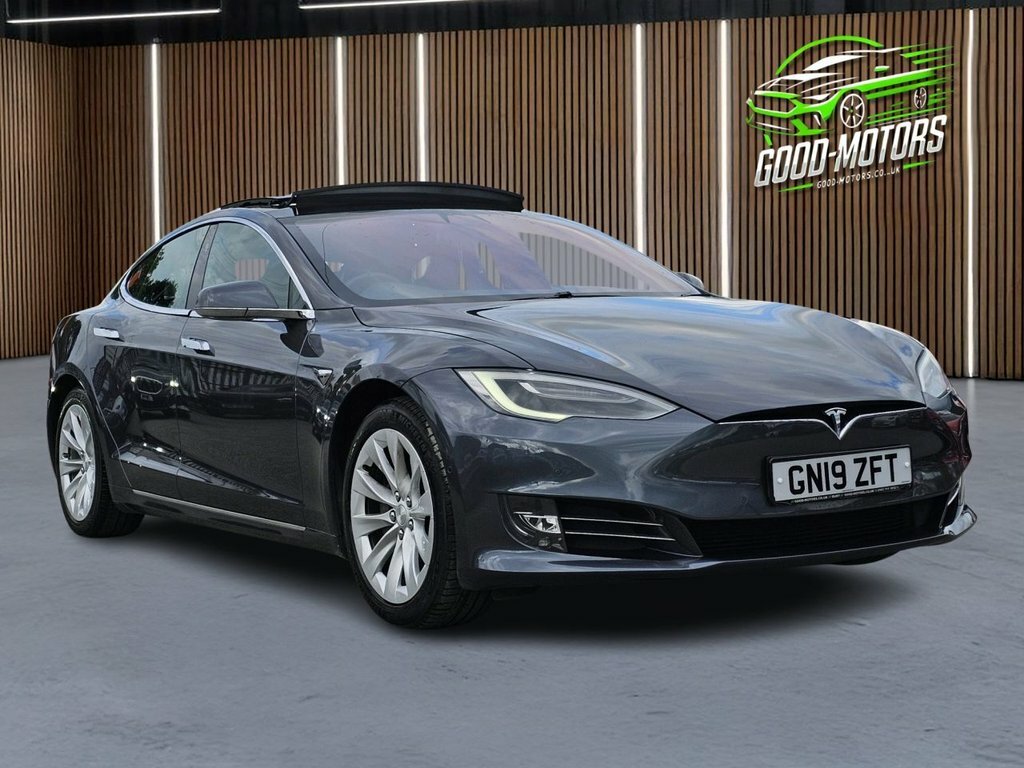 Tesla Model S Hatchback Grey #5
