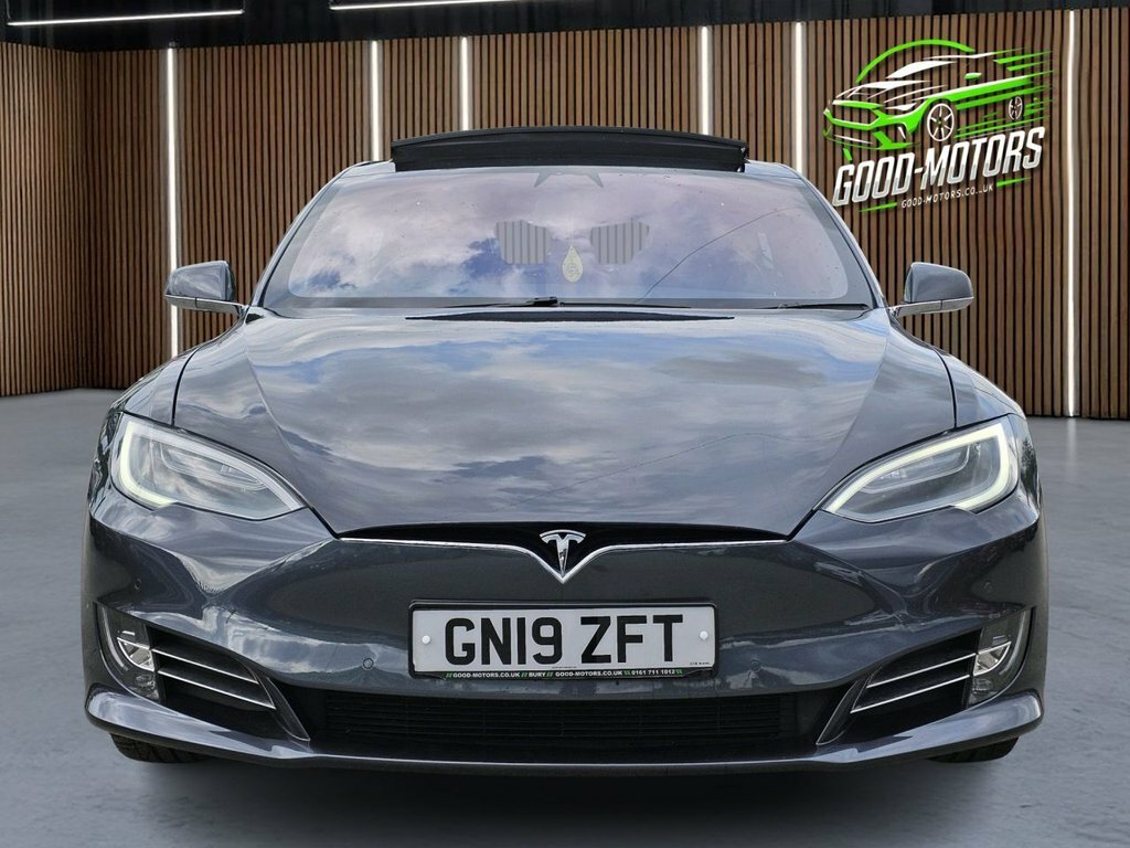 Tesla Model S Hatchback Grey #4