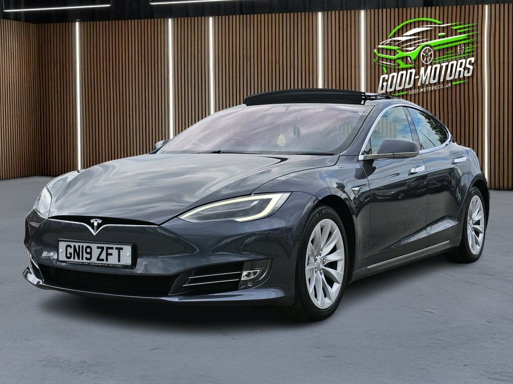 Tesla Model S Hatchback Grey #3