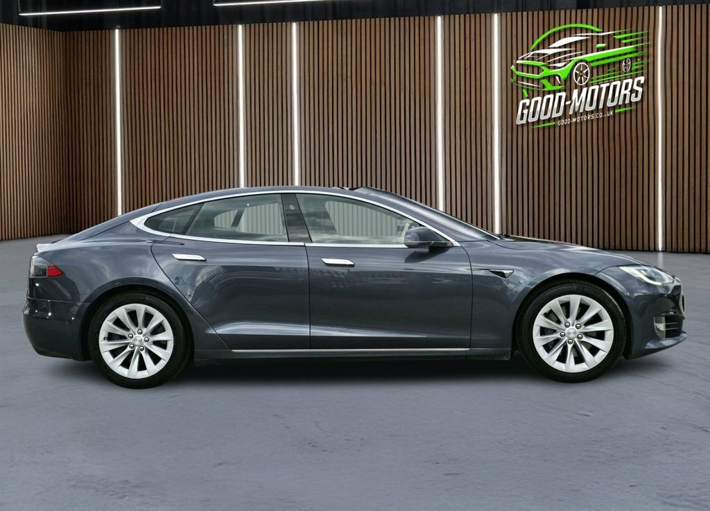 Tesla Model S Hatchback Grey #6