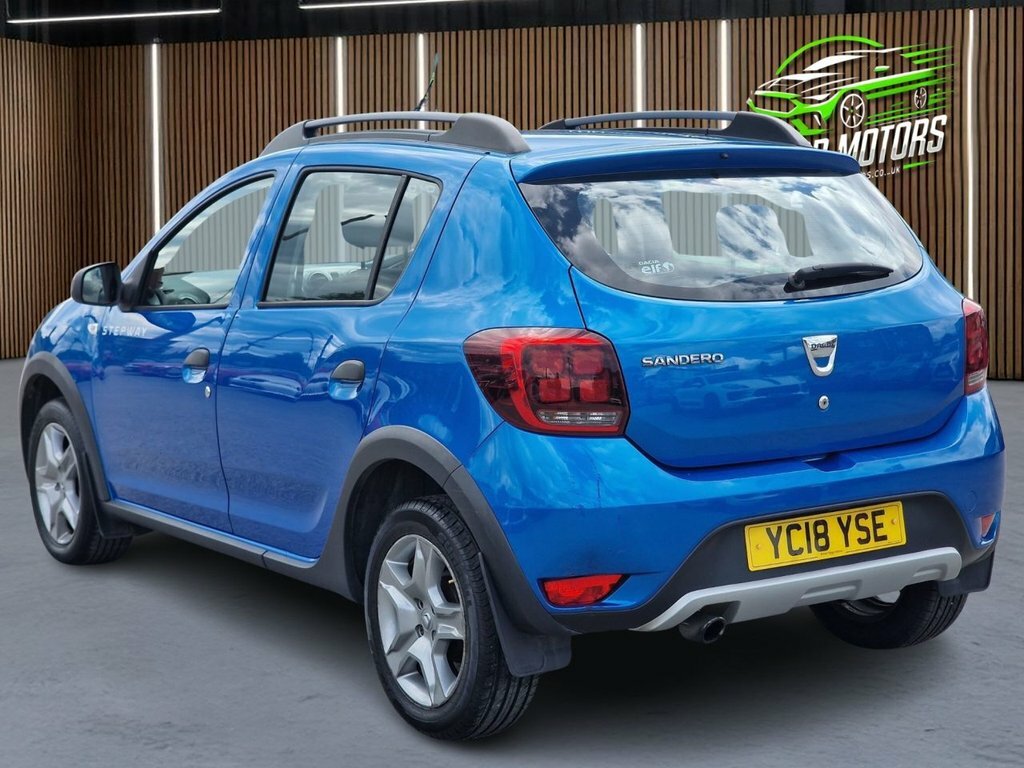 Dacia Sandero Stepway Hatchback 0.9 Tce Ambiance Euro 6 Ss 2018 Black #9
