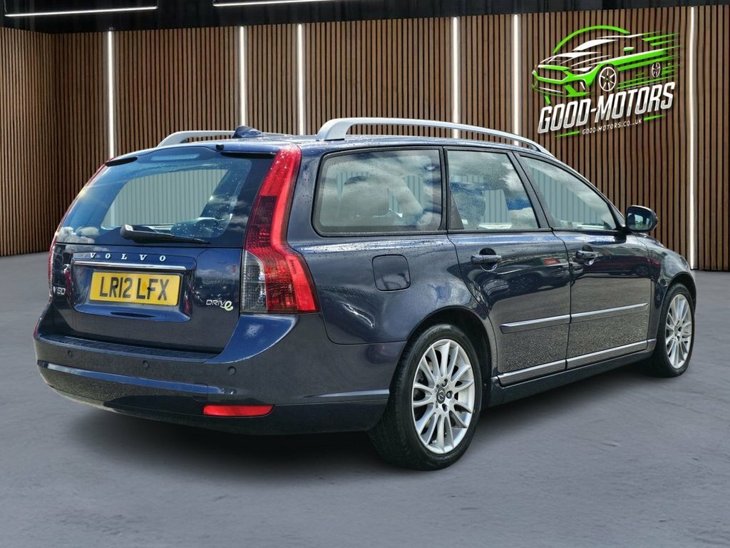 Volvo V50 Estate Blue #6