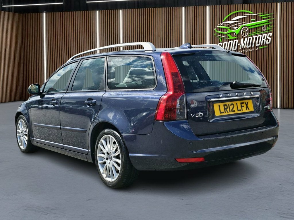 Volvo V50 D3 150 Se Lux Edition Geartronic Silver #8