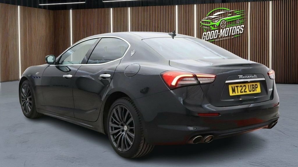 Maserati Ghibli 2L Gt Black #5