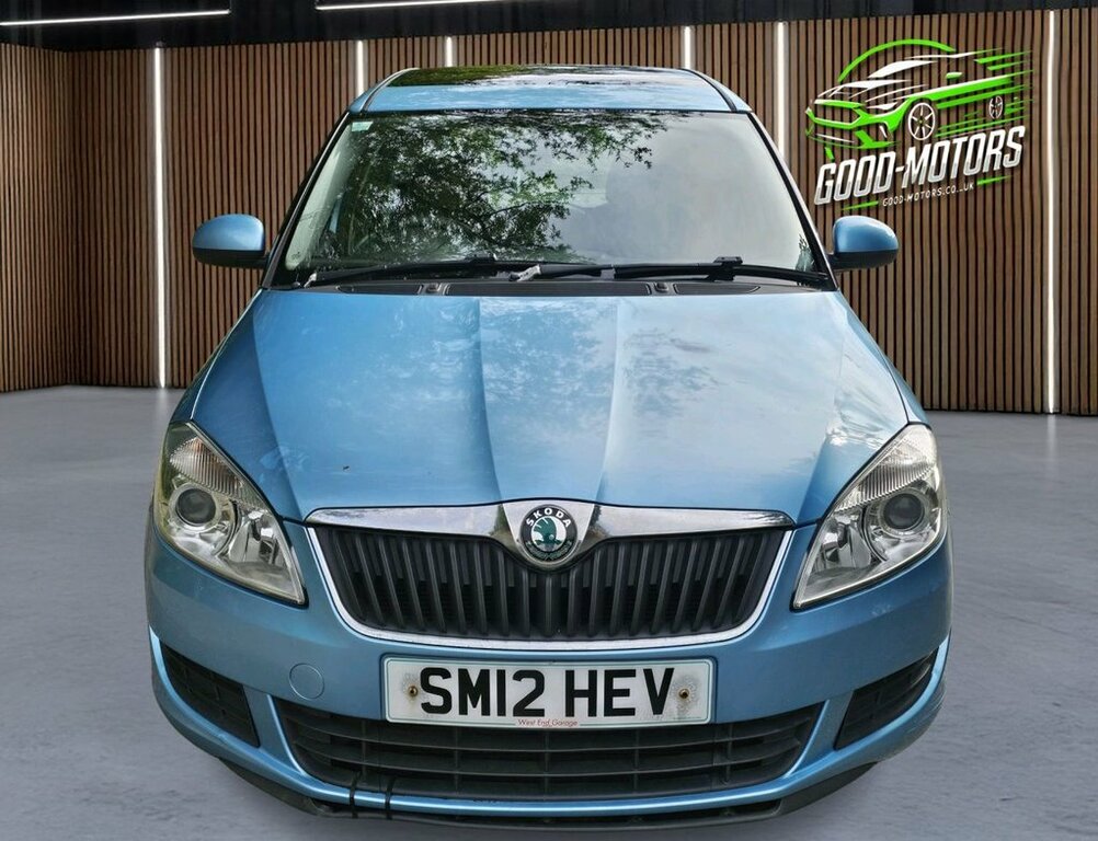 Skoda Roomster Mpv Blue #4