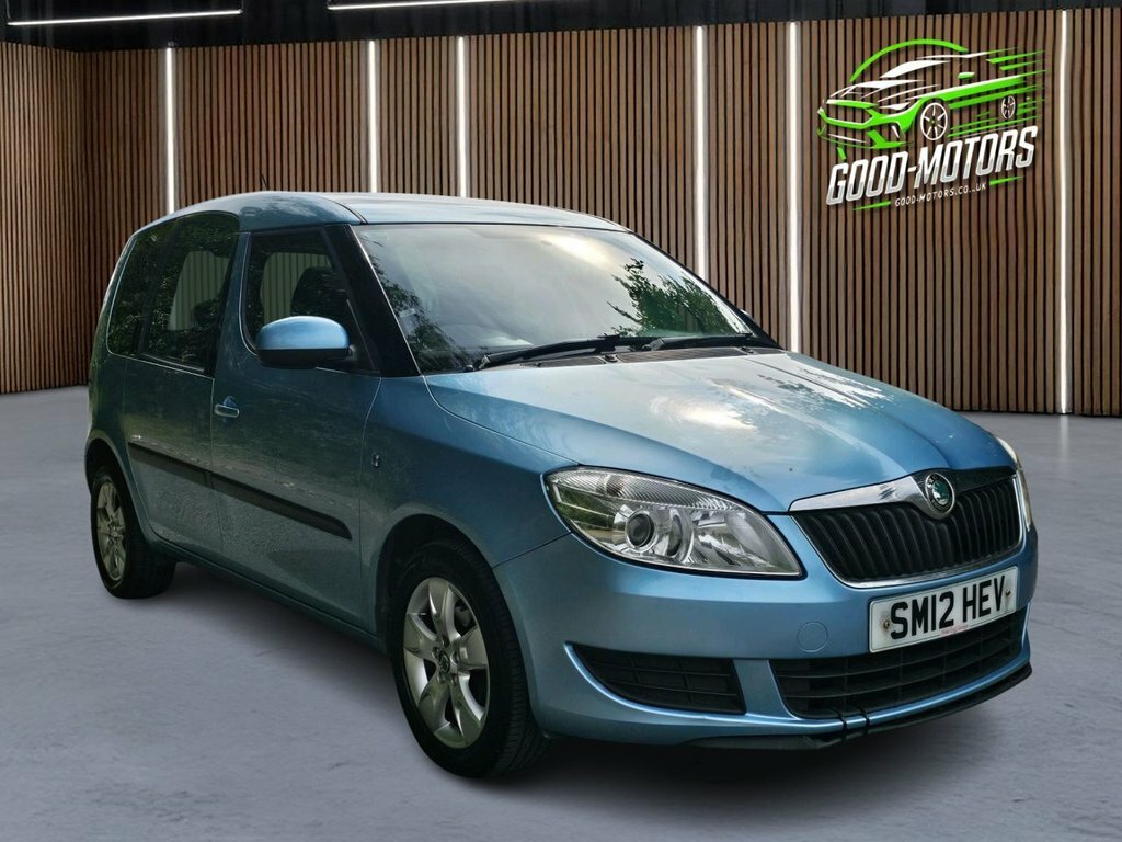 Skoda Roomster Mpv Blue #5