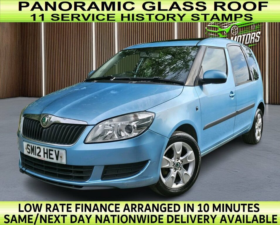 Skoda Roomster Mpv Blue