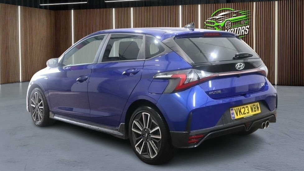 Hyundai I20 1L N Line Blue #4
