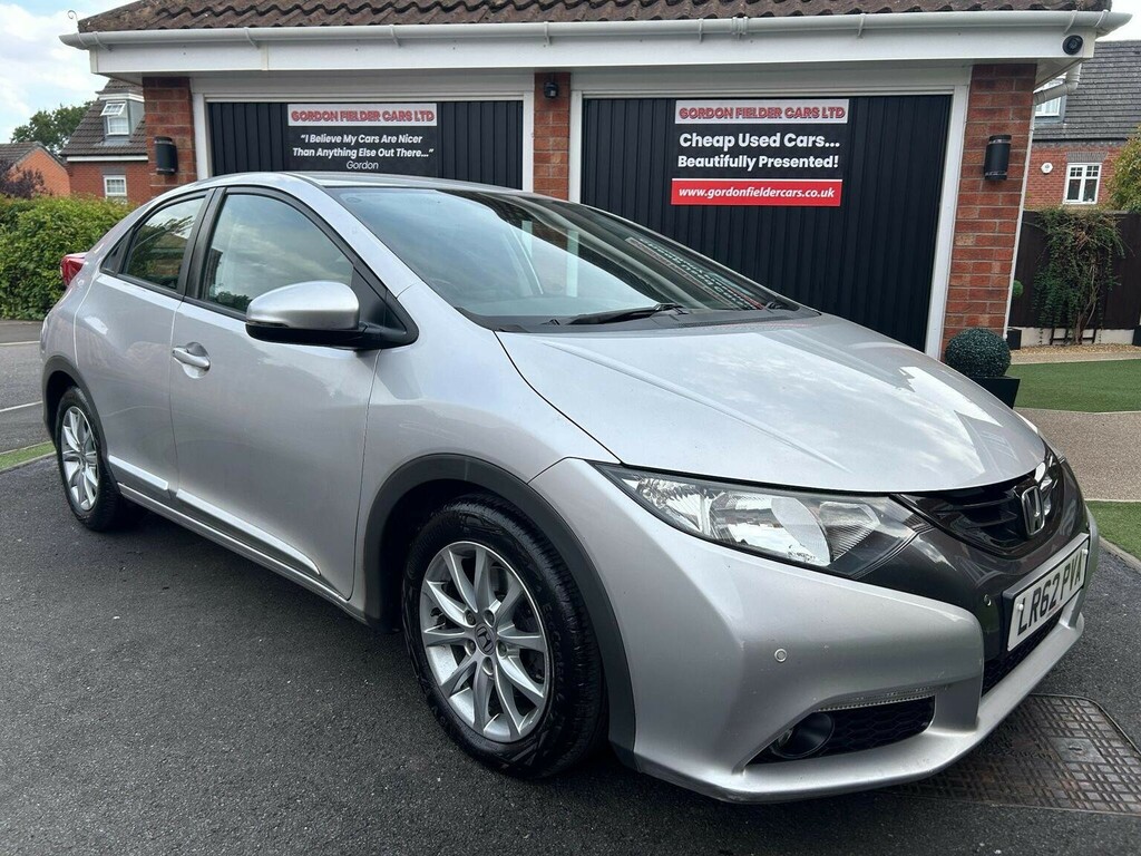 Honda Civic Hatchback 2.2 I-dtec Ex Euro 5 Ss 201262 Silver