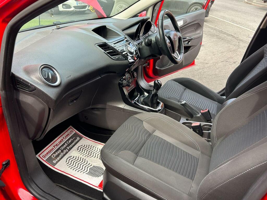Ford Fiesta 1.0T Ecoboost Titanium Euro 5 Ss Red #4