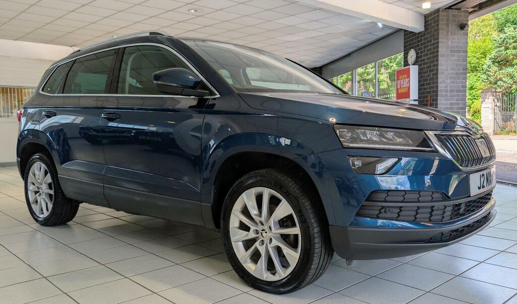 Skoda Karoq 1.5 Tsi Act Se L Dsg Euro 6 Ss Blue