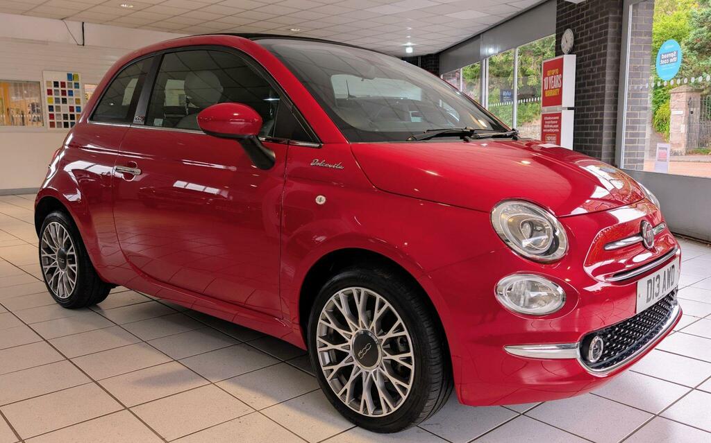 Fiat 500C Dolcevita Plus Red