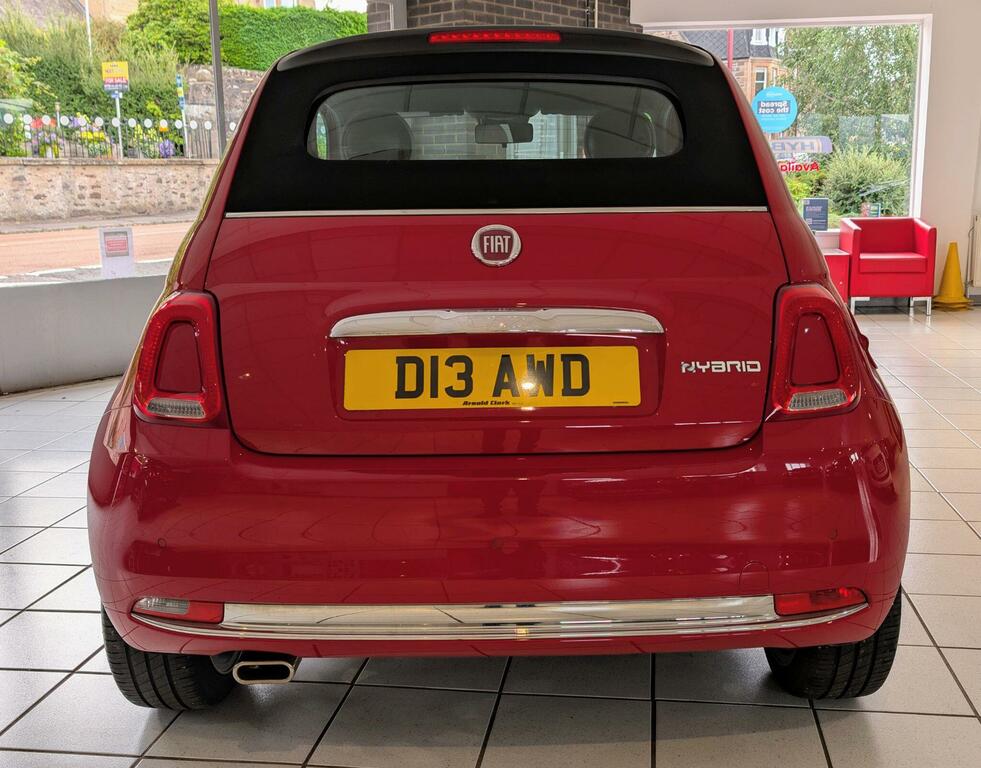 Fiat 500C Dolcevita Plus Red #6