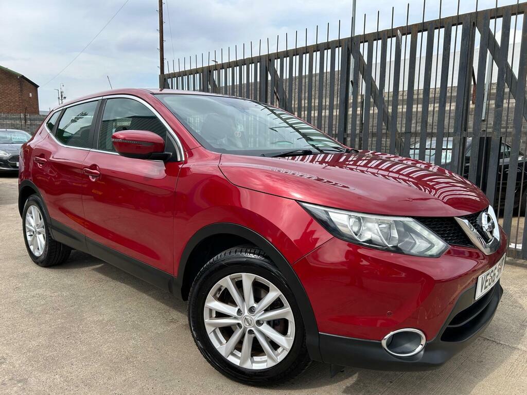 Nissan Qashqai 1.5 Dci Acenta 2Wd Euro 6 S S VE66SNF Red #2