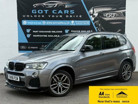 BMW X3 2.0 20D M Grey