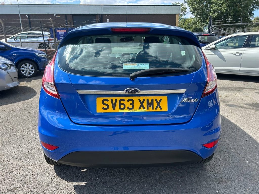 Ford Fiesta 1.25 Zetec Hatchback Euro 5 82 Blue #5