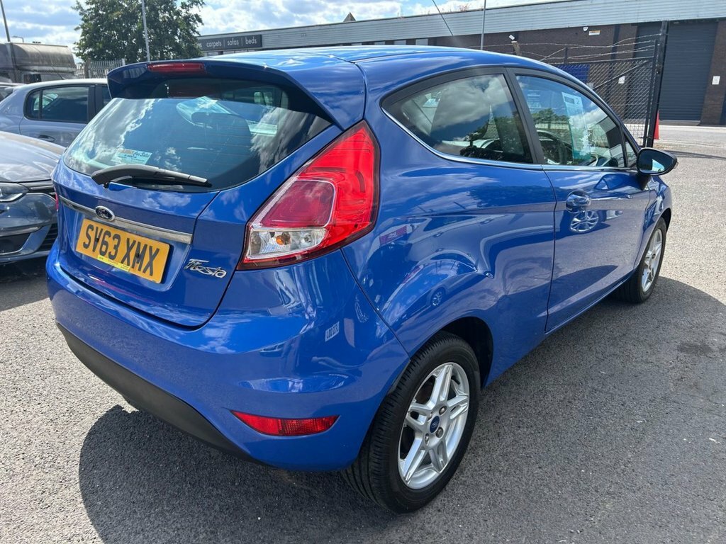 Ford Fiesta 1.25 Zetec Hatchback Euro 5 82 Blue #6