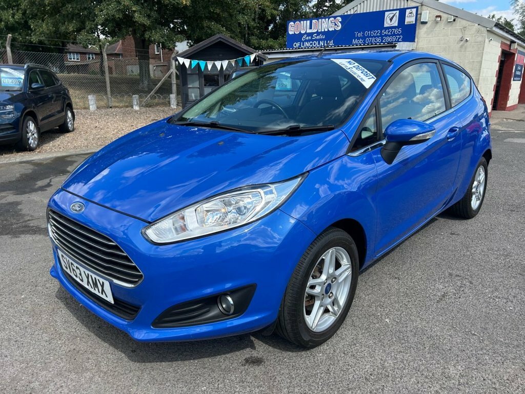 Ford Fiesta 1.25 Zetec Hatchback Euro 5 82 Blue #3