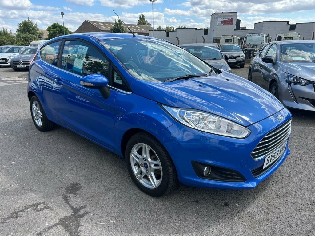 Ford Fiesta 1.25 Zetec Hatchback Euro 5 82 Blue