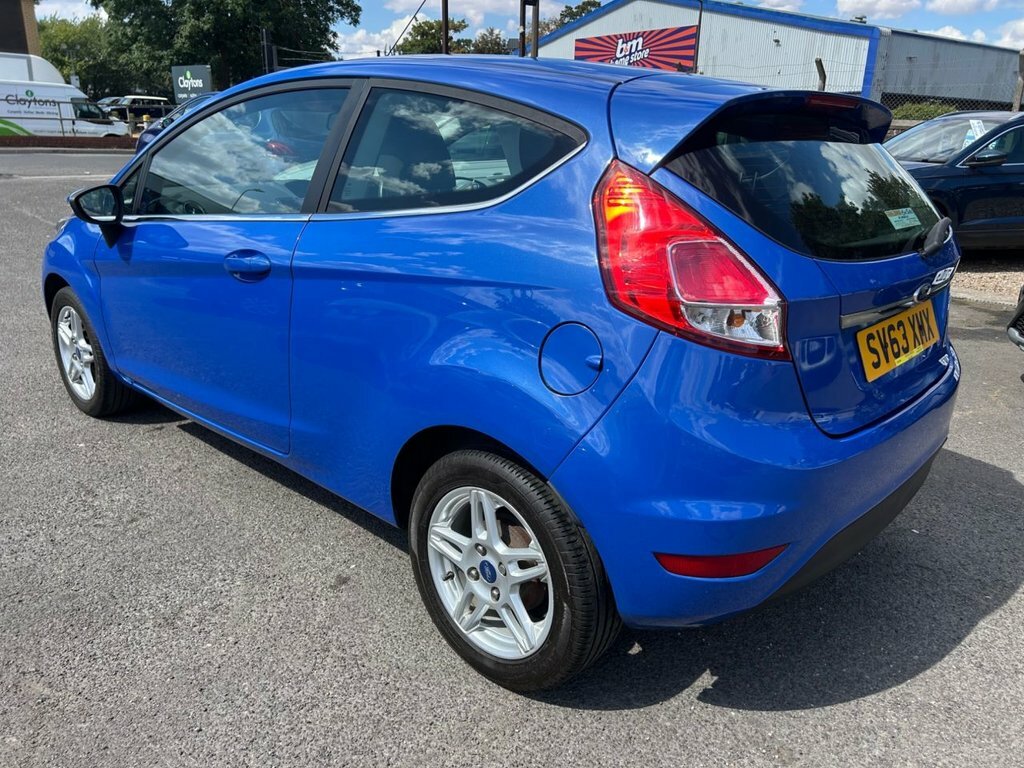 Ford Fiesta 1.25 Zetec Hatchback Euro 5 82 Blue #4