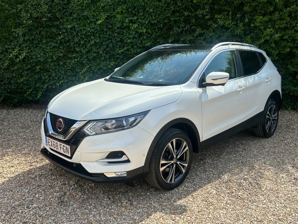 Nissan Qashqai 1.5 Dci N-connecta Suv Euro 6 S EX68FGN White #3