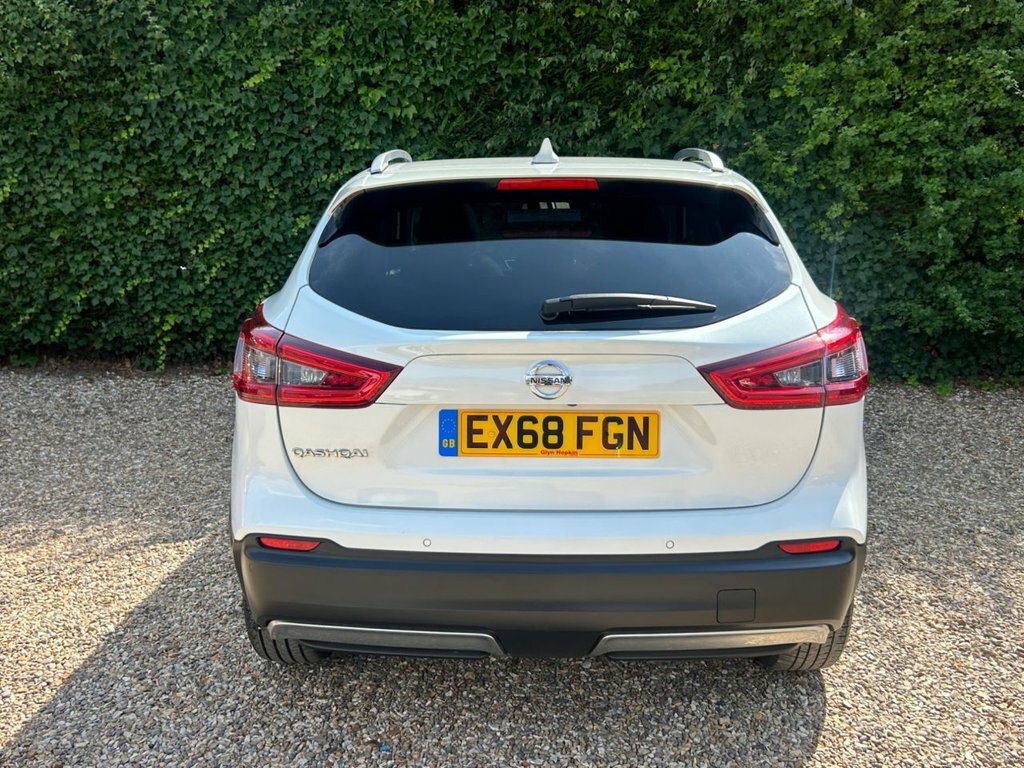 Nissan Qashqai 1.5 Dci N-connecta Suv Euro 6 S EX68FGN White #6