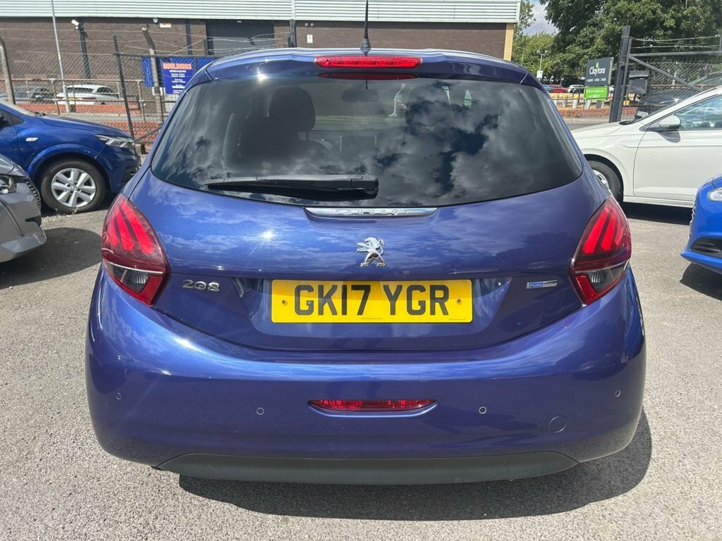 Peugeot 208 1.2 Puretech Allure Hatchback Eu Blue #5