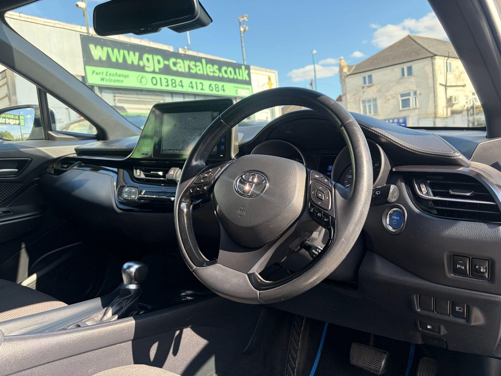 Toyota C-Hr 1.8 Hybrid Excel Cvt Silver #9