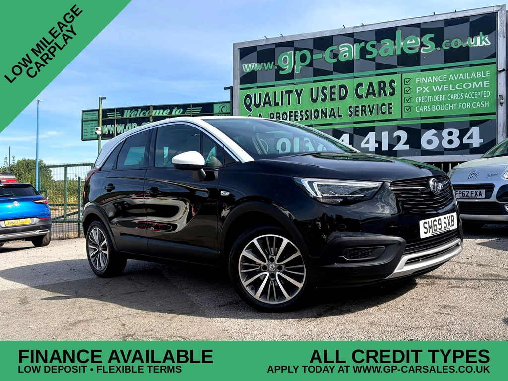 Vauxhall Crossland X 1.2 Sport Euro 6 Ss Black