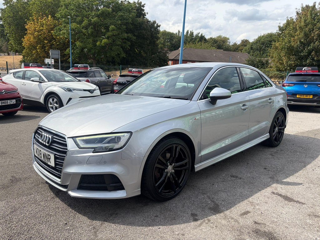 Audi A3 1.6 Tdi S Line Euro 6 Ss Silver #4