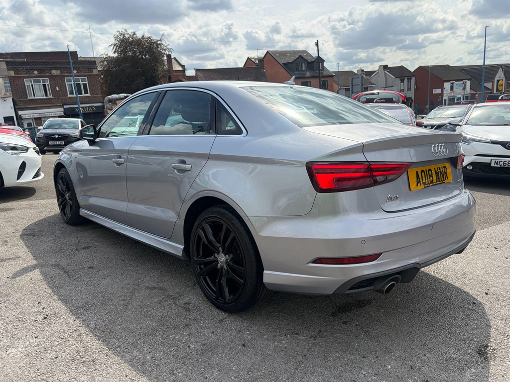 Audi A3 1.6 Tdi S Line Euro 6 Ss Silver #5