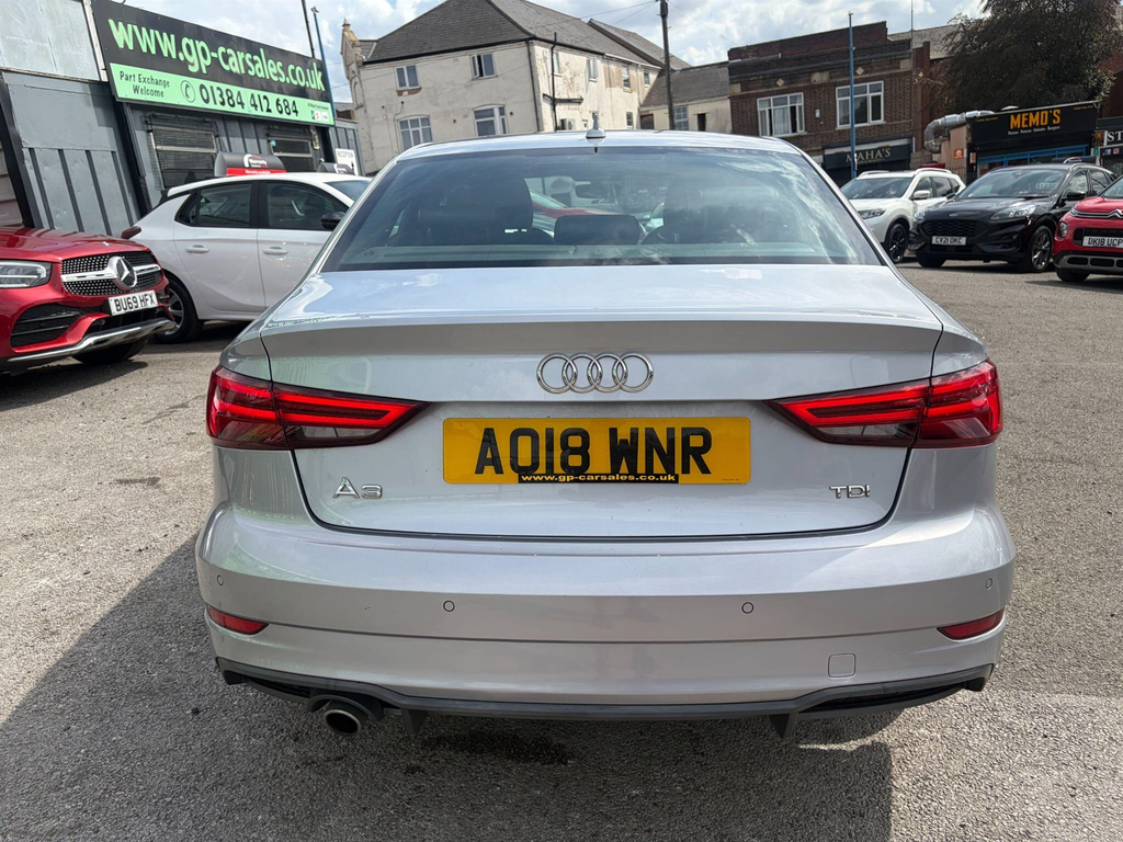 Audi A3 1.6 Tdi S Line Euro 6 Ss Silver #6