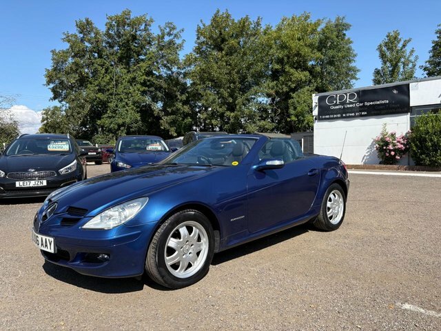 Mercedes-Benz SLK 1.8 Slk200 Kompressor Convertible Blue #6