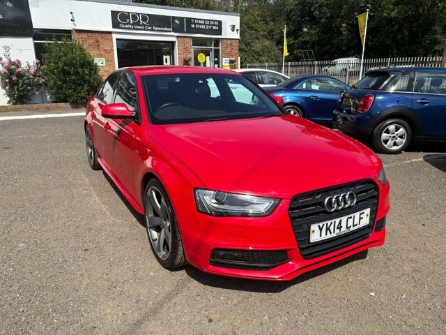 Audi A4 2.0 Tdi Black Edition Saloon Eur Red