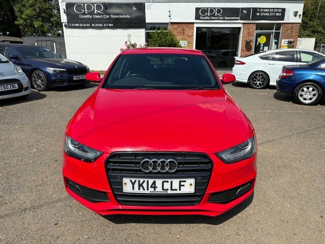 Audi A4 2.0 Tdi Black Edition Saloon Eur Red #4