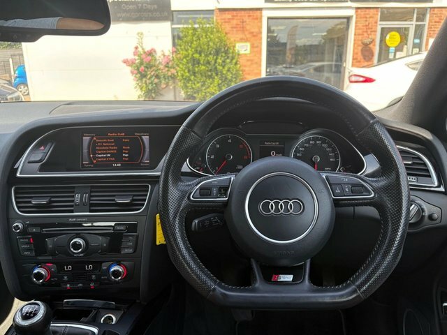 Audi A4 2.0 Tdi Black Edition Saloon Eur Red #3