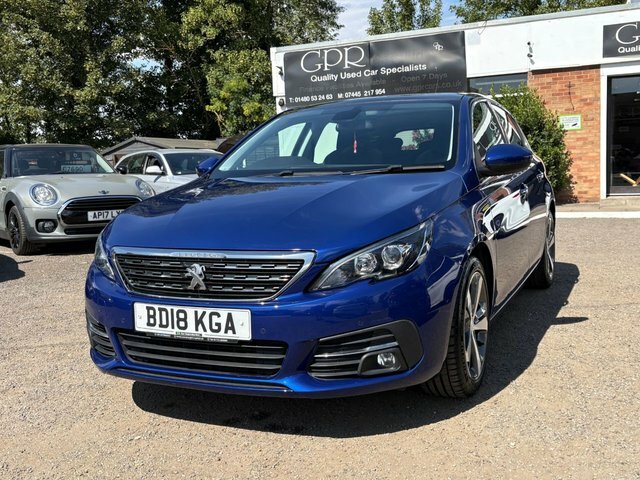 Peugeot 308 1.2 Puretech Gpf Allure Hatchback Manua Blue #2