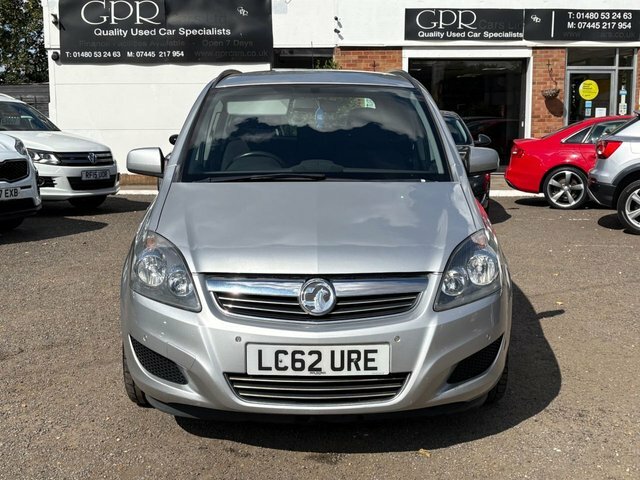 Vauxhall Zafira 1.6 16V Exclusiv Mpv Euro 5 115 Silver #4