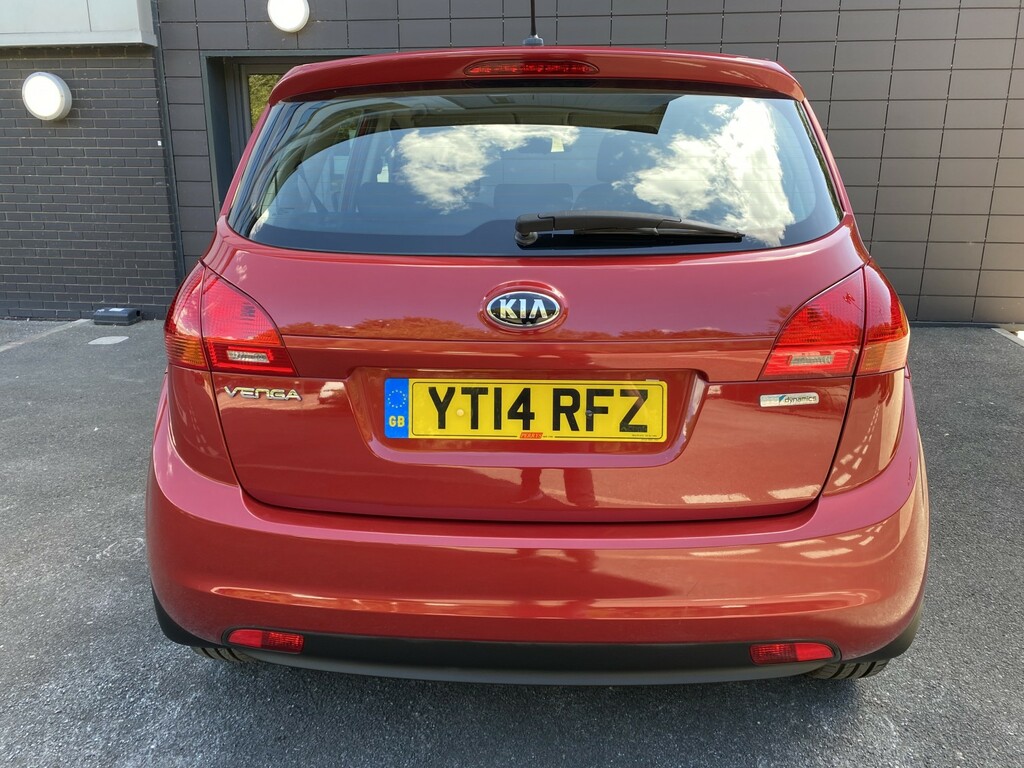 Kia Venga 1.4 Ecodynamics 1 Euro 5 Ss Red #8