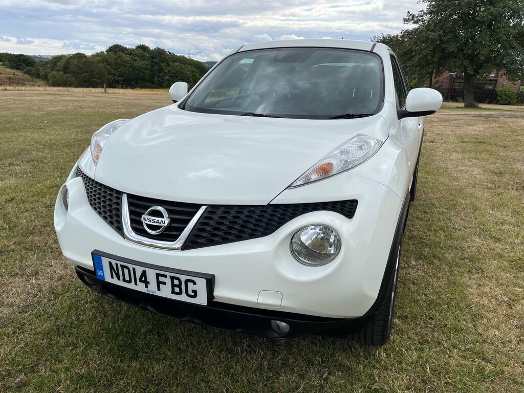 Nissan Juke 1.6 Tekna Euro 5 S S White #4