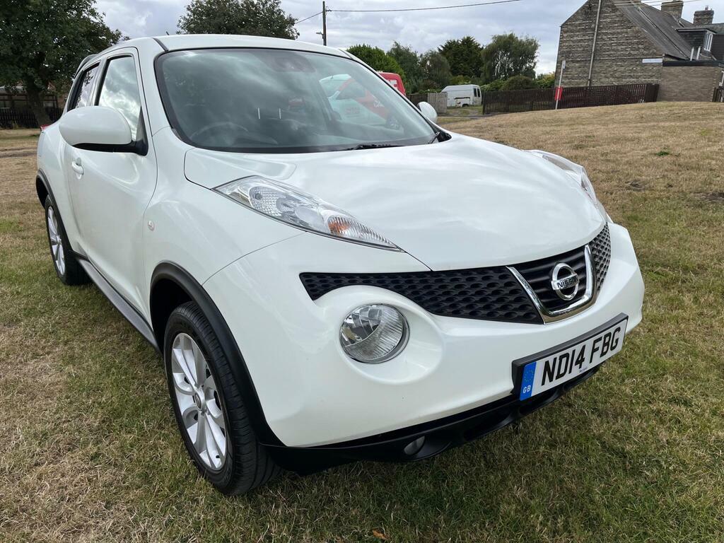 Nissan Juke 1.6 Tekna Euro 5 S S White #6