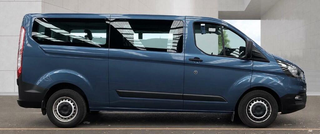 Ford Transit Custom Combi Van 2.0 320 Ecoblue Leader Kombi L2 H1 Euro PGZ2092 Blue #5