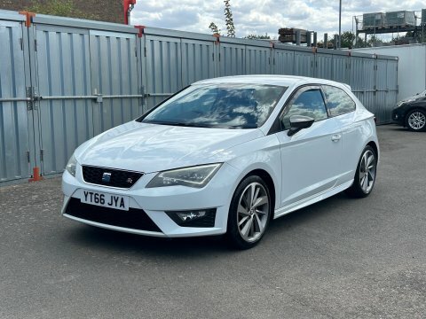 Seat Leon Ecotsi Fr Titanium White