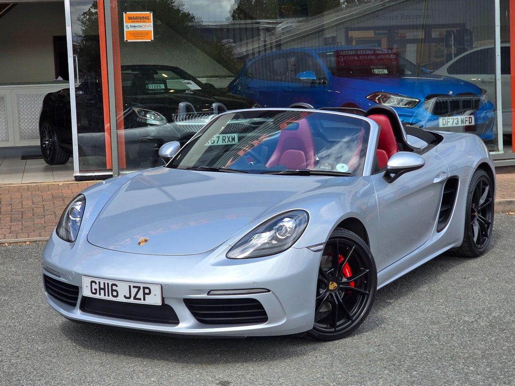 Porsche 718 Boxster 2.0T Pdk Euro 6 Ss Silver #4